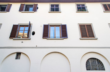 Canvas Print - building facade