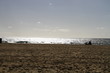 アメリカ　西海岸　カリフォルニア　海岸線　シルエット SantaMonica Los Angeles Venice Beach
