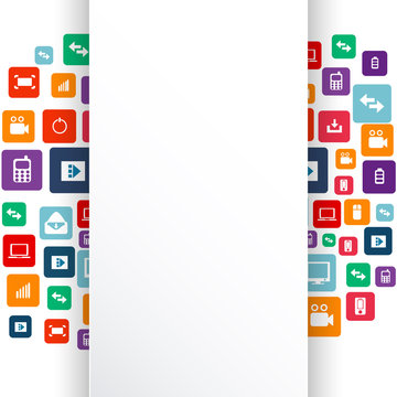 Abstract Creative concept vector empty speech bubbles. For web