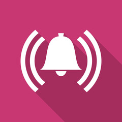 Poster - alarm flat design modern icon