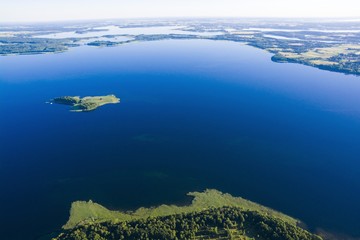 Poster - Aerial view of Mazury