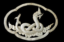 King Of Serpent In Thai Art