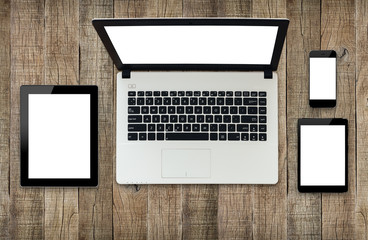 Aufkleber - modern technology device white screen