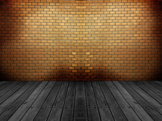  Room with brick wall