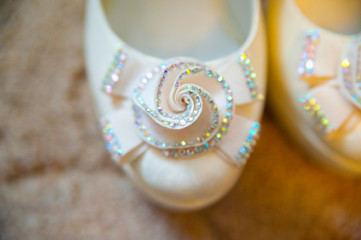 Bride wedding shoes