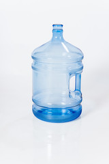 Reusable standard five-halons plastic water bottle for cooler