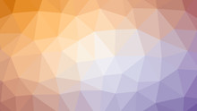 Orange Blue Polygonal Mosaic Background, Vector Illustration, Cr
