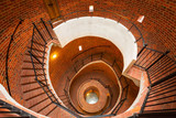 Observatory tower at the castle ruins in Grudziadz, Poland