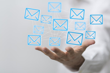 Aufkleber - email