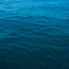 Poster - Blue sea water