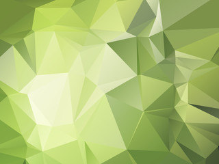 Wall Mural - green triangular triangle abstract background