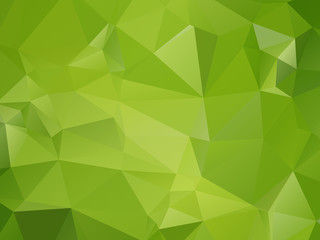 Wall Mural - green triangular triangle abstract background
