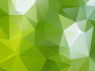 Wall Mural - green triangular triangle abstract background