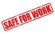 © pockygallery11 - Safe for work red stamp text