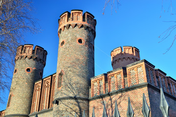 Sticker - Friedrichsburg Gate - old German Fort in Koenigsberg. Kaliningra