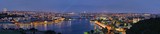 Fototapeta Miasto - Golden Horn panorama from Pierre Loti, Istanbul, Turkey