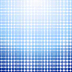 Wall Mural - Abstract background #Light emission, Blue mosaic 