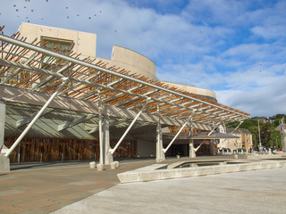 Poster - The Scottish Parliament, Edinburgh