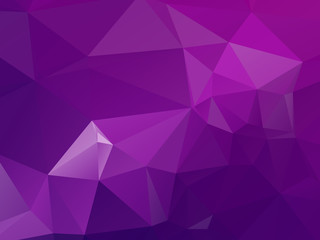 Poster - Purple Background triangular triangle