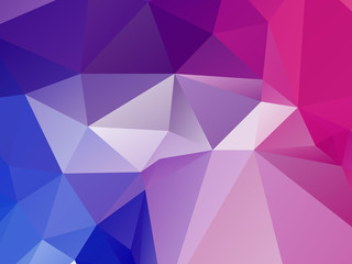 Poster - Purple Background triangular triangle