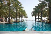 Swimming Pool Of Luxury Hotel
