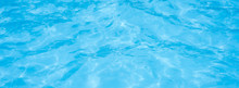 Panorama Blue Pool Water Background