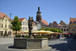 Marktbrunnen am Altmarkt und St.Nikolai, Cottbus