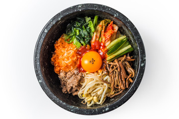 Wall Mural - ビビンパ　韓国料理　bibimbap Korean food