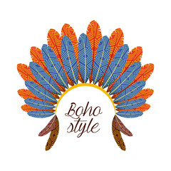 Sticker - boho style