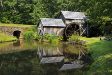 Mabry Mill On The Blue Ridge Parkway In Late Summer