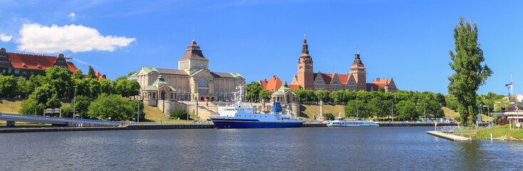 Wall Mural - Szczecin - panorama miasta