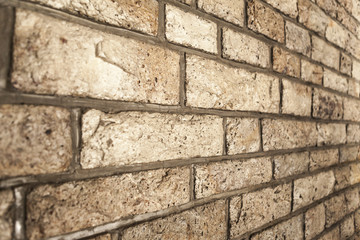 Stone wall perspective background