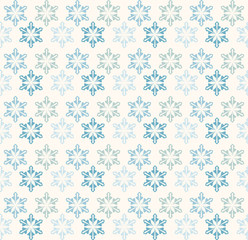 Wall Mural - flower vintage pattern