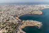 Fototapeta  - Aerial view of Dakar