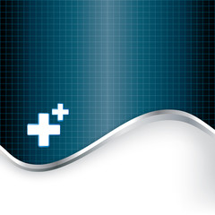 Abstract medical background with medical symbol.