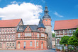 Stolberg im Harz mit Saigerturm und Marktplatz