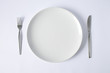 © AiAbstract - knife and fork with plate