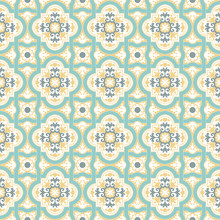 Vector Ceramic Tiles With Seamless Pattern