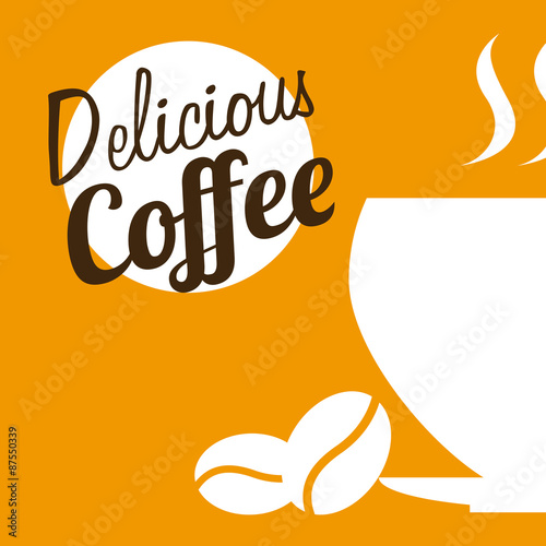 Plakat na zamówienie delicious coffee