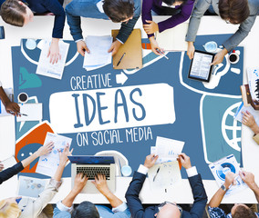 Poster - Ideas Innovation Creativity Knowledge Inspiration Vision Concept