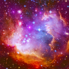 flaming star nebula