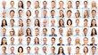 © Syda Productions - collage with many business people portraits