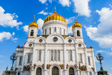 The Cathedral Of Christ The Savior In Moscow