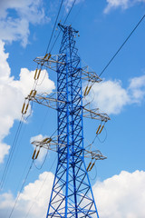 Power line tower