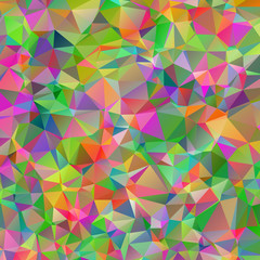 Wall Mural - Abstract triangle colorful texture