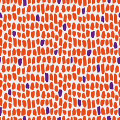 Poster - seamless pattern with brushstrokes