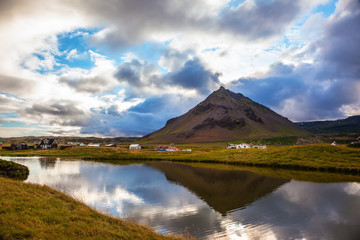 Canvas Print - Evening in the Arctic