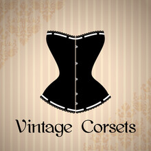 Vintage Corset Background
