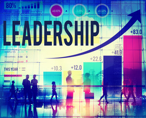 Poster - Leadership Learder Lead Management Coach Concept