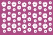 Białe kwiaty purpurowe tło